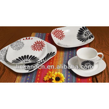 KC-00162 / conjunto de jantar de porcelana / design crisântemo